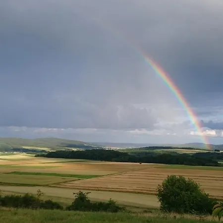 Vom Bahratal Hausen (Rhon-Grabfeld)
